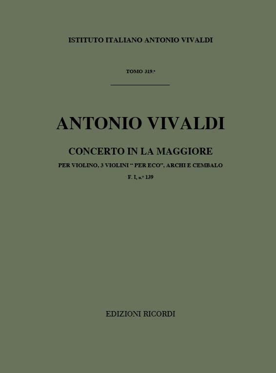 Concerti Per Vl., Archi E B.C.: Per 3 Vl